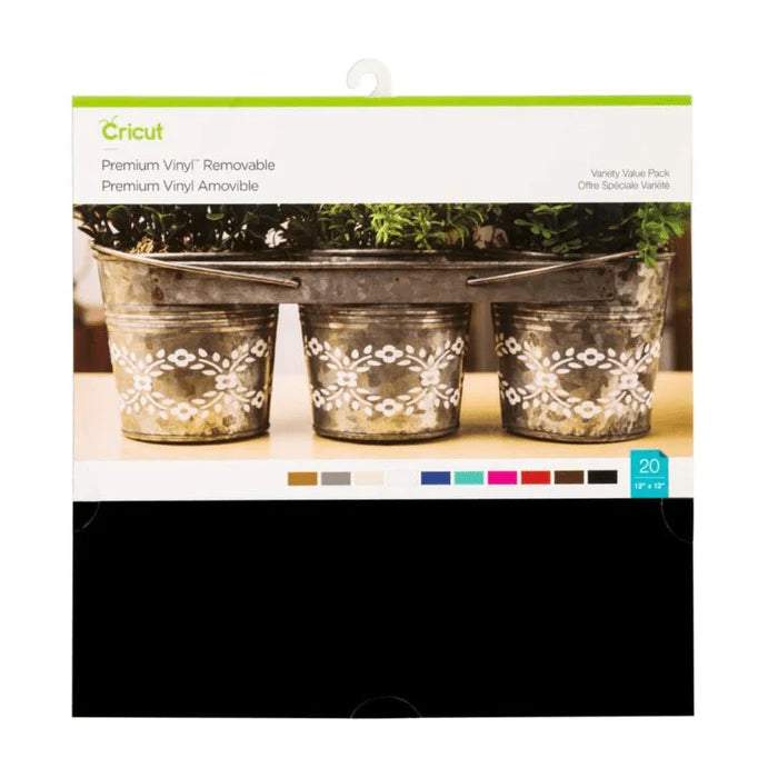 2004330 - Cricut Premium Vinyl Variety Vl Pk (20)