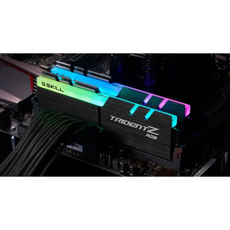 G.Skill Trident Z Rgb Ddr4-3600Mhz Cl18-22-22-42 1.35V 32Gb (2X16Gb) F4-3600C18D-32Gtzr.