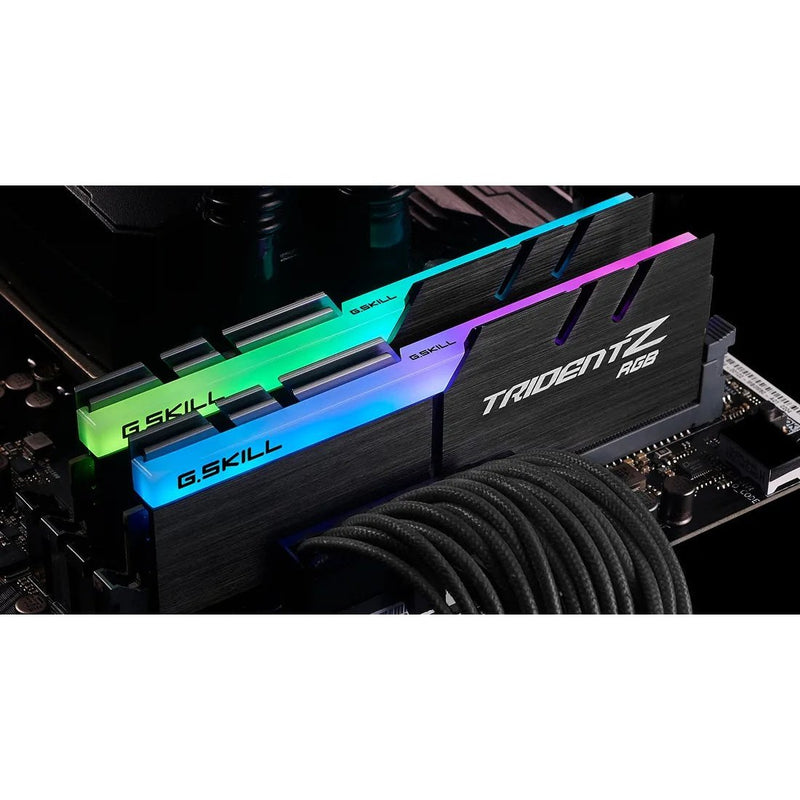 G.Skill Trident Z Rgb Ddr4-3600Mhz Cl18-22-22-42 1.35V 32Gb (2X16Gb) F4-3600C18D-32Gtzr.