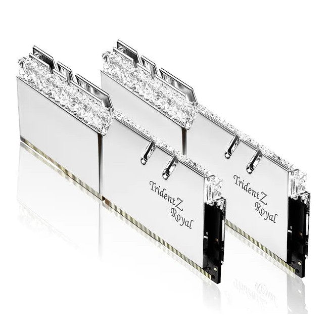 G.Skill Trident Z Royal Ddr4-3600Mhz Cl18-22-22-42 1.35V 32Gb (2X16Gb) F4-3600C18D-32Gtrs.