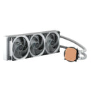 Cooler Master Masterliquid Ml360R Argb Liquid Cooler  360Mm Radiator  3X 120Mm Masterfan Argb  Argb Pump  Silver Edition