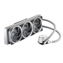 Cooler Master Masterliquid Ml360R Argb Liquid Cooler  360Mm Radiator  3X 120Mm Masterfan Argb  Argb Pump  Silver Edition