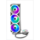 Cooler Master Masterliquid Ml360R Argb Liquid Cooler  360Mm Radiator  3X 120Mm Masterfan Argb  Argb Pump  Silver Edition