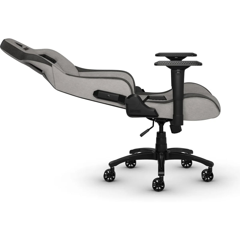 Corsair T3 Rush; Fabric Gaming Chair; Gray/Charcoal