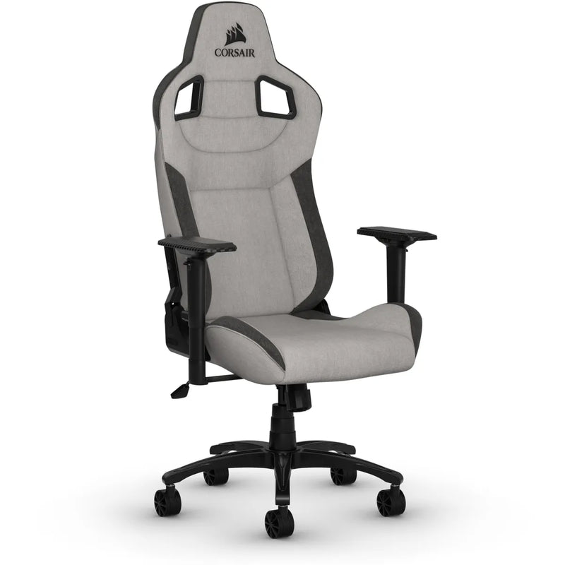 Corsair T3 Rush; Fabric Gaming Chair; Gray/Charcoal