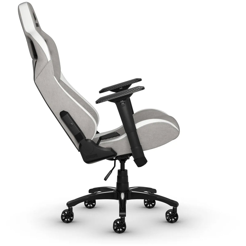 Corsair T3 Rush Fabric Gaming Chair Grey White