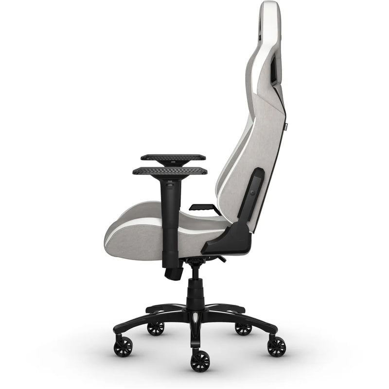Corsair T3 Rush Fabric Gaming Chair Grey White