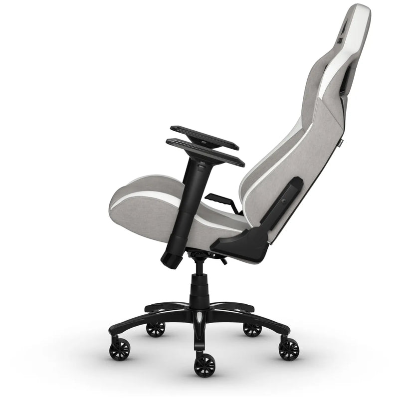 Corsair T3 Rush Fabric Gaming Chair Grey White