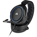 Corsair Hs50 Pro Stereo Gaming Headset — Blue  Console Ready  3.5 Mm Analog