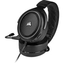 Corsair Hs50 Pro Stereo Gaming Headset — Carbon; Console Ready; 3.5 Mm Analog