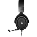 Corsair Hs50 Pro Stereo Gaming Headset — Carbon; Console Ready; 3.5 Mm Analog