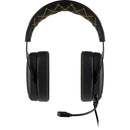 Corsair Hs60 Pro Surroundo Gaming Headset - Yellow; Console Ready; 3.5 Mm Analog