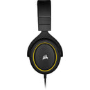 Corsair Hs60 Pro Surroundo Gaming Headset - Yellow; Console Ready; 3.5 Mm Analog