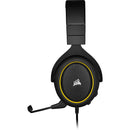 Corsair Hs60 Pro Surroundo Gaming Headset - Yellow; Console Ready; 3.5 Mm Analog