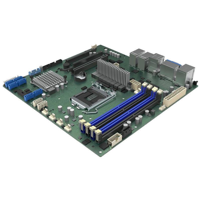 Intel® Server Board M10Jnp2Sb  Fclga 1151  4 X Udimm Max 128Gb  4 X Gb Lan  Intel Gfx  8 X Sata.