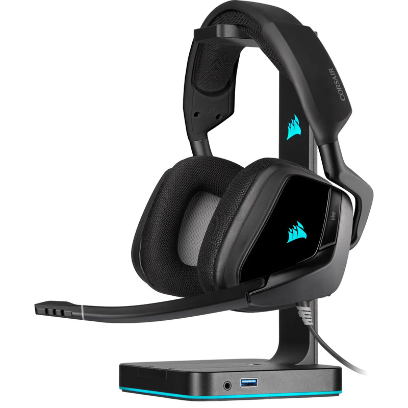 Corsair Void Elite Rgb Usb Premium Gaming Headset With Dolby® Headphone 7.1 — Carbon Console Ready Usb