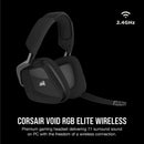 Corsair Void Elite Wireless Gaming Headset With Dolby® Headphone 7.1 — Carbon Console Ready Usb