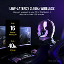 Corsair Void Elite Wireless Gaming Headset With Dolby® Headphone 7.1 — Carbon Console Ready Usb