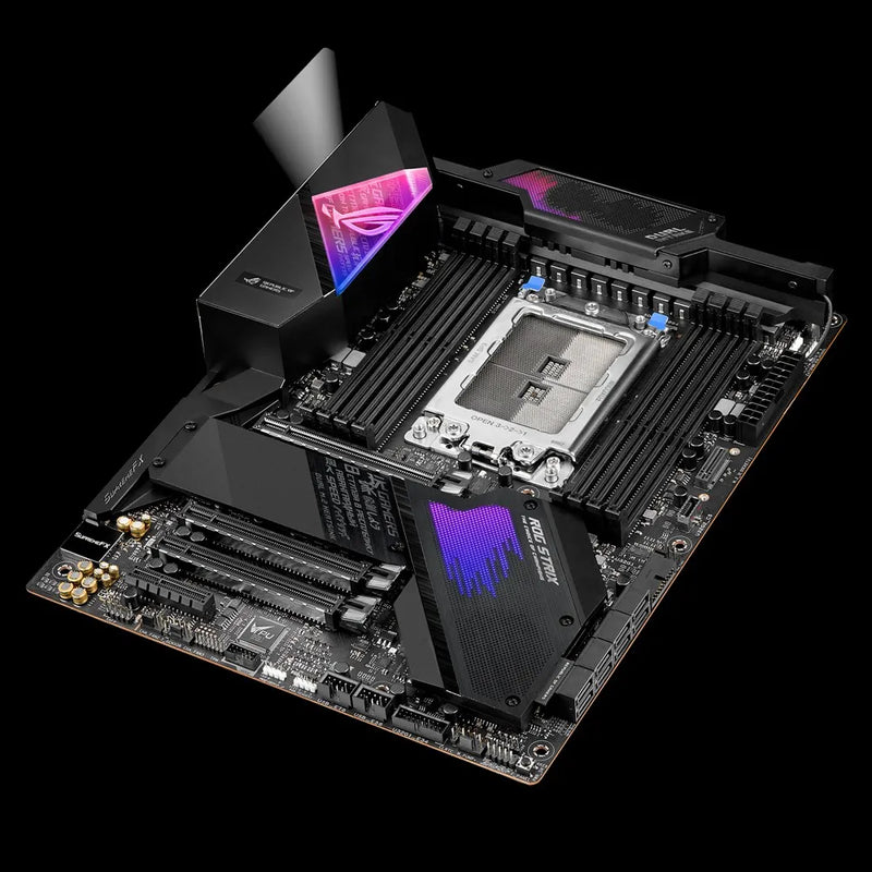 Asus Rog Strix Trx40-E Gaming - Trx40 Amd 8X Ddr4 3 X Pcie 4.0 X16 (X16 X16 X16) 1 X Pcie 4.0 X4 8X Sata 3X M.2 2-Way Sl