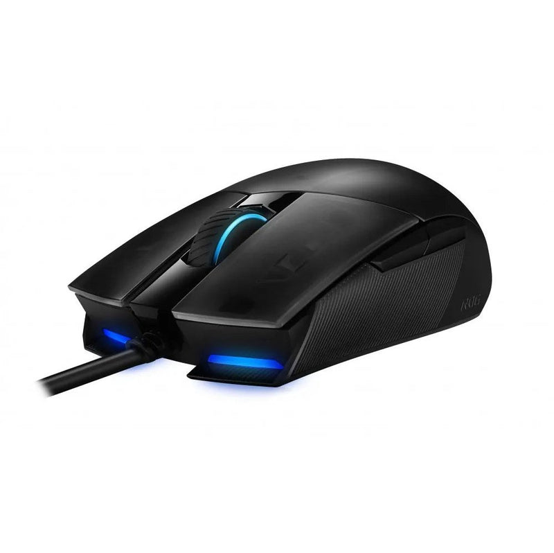 Asus Rog Strix Impact Ii Ambidextrous Ergonomic Gaming Mouse Featuring 6 200 Dpi Optical Sensor Lightweight Design And Aura Sync Rg