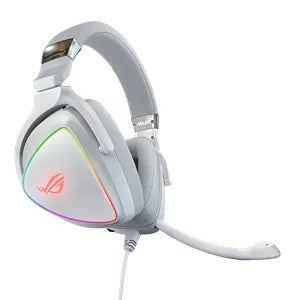 Asus Rgb Gaming Headset With Hi-Res Ess Quad-Dac Circular Rgb Lighting Effect And Usb-C Connector For Pcs Consoles And Mobile Gamin