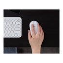 Logitech Pebble M350 Wireless Mouse - Off-White - 2.4Ghz Bt - N A - Emea - Closed Box