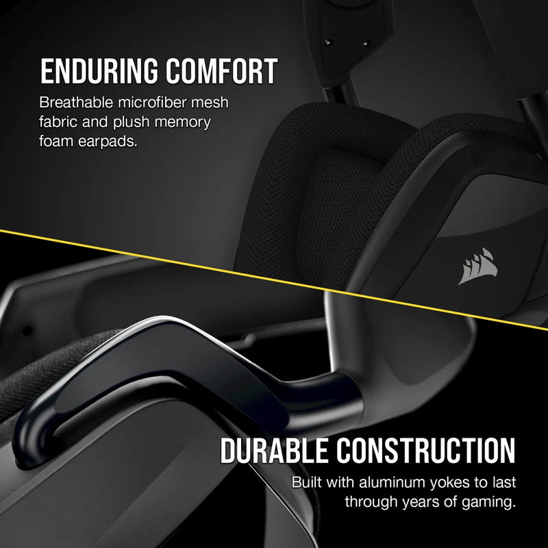 Corsair Void Elite Surround Premium Gaming Headset With Dolby® Headphone 7.1 — Carbon ; Console Ready; Usb