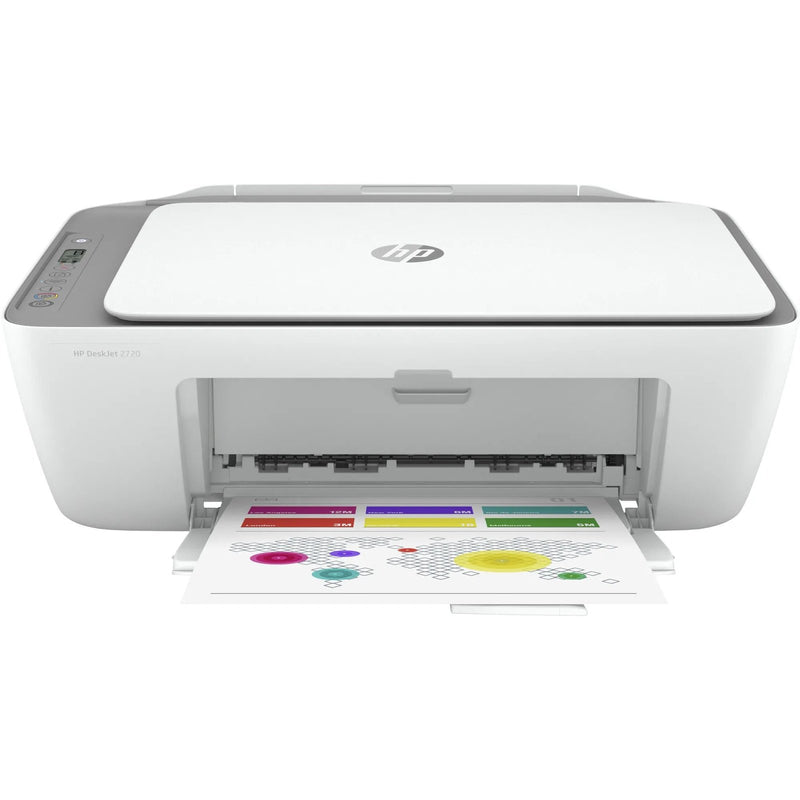 Hp Printers Hp Deskjet 2720 All-In-One Printer (Cement)