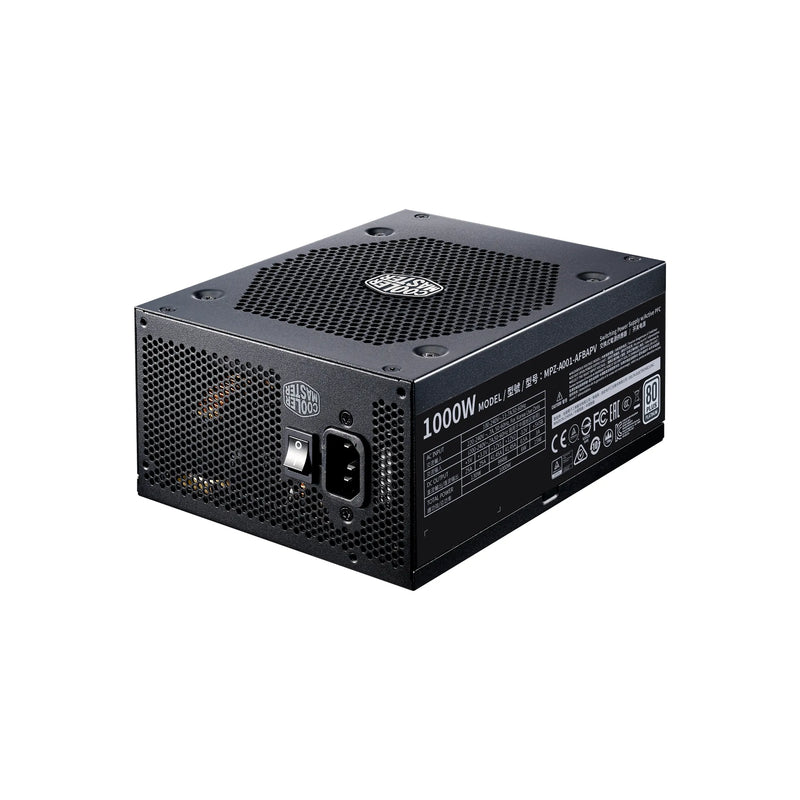 Cooler Master V Platinum 1000W Atx Psu 80+ Platinum 16 Awg Pci-E Cables Japanese Capacitors 10 Year Warranty