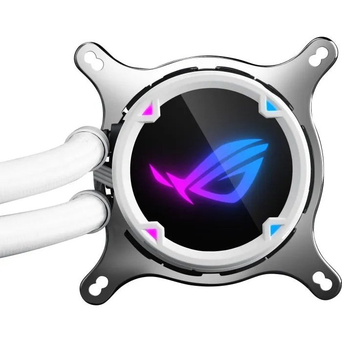 All-in-one Liquid Cpu Cooler With Aura Sync; And Triple Rog 120mm Addressable Rgb Radiator Fans