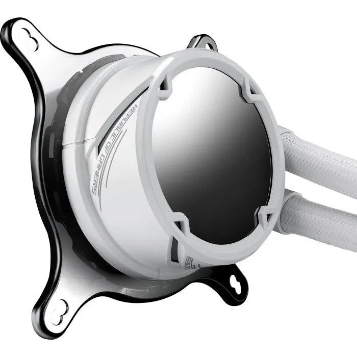 All-in-one Liquid Cpu Cooler With Aura Sync; And Triple Rog 120mm Addressable Rgb Radiator Fans