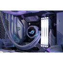 All-in-one Liquid Cpu Cooler With Aura Sync; And Triple Rog 120mm Addressable Rgb Radiator Fans