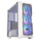 Cooler Master Masterbox Td500 Atx; Mesh White With Diamond Cut Design;windowed; 3x 120mm Rgb Fans.