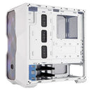 Cooler Master Masterbox Td500 Atx; Mesh White With Diamond Cut Design;windowed; 3x 120mm Rgb Fans.