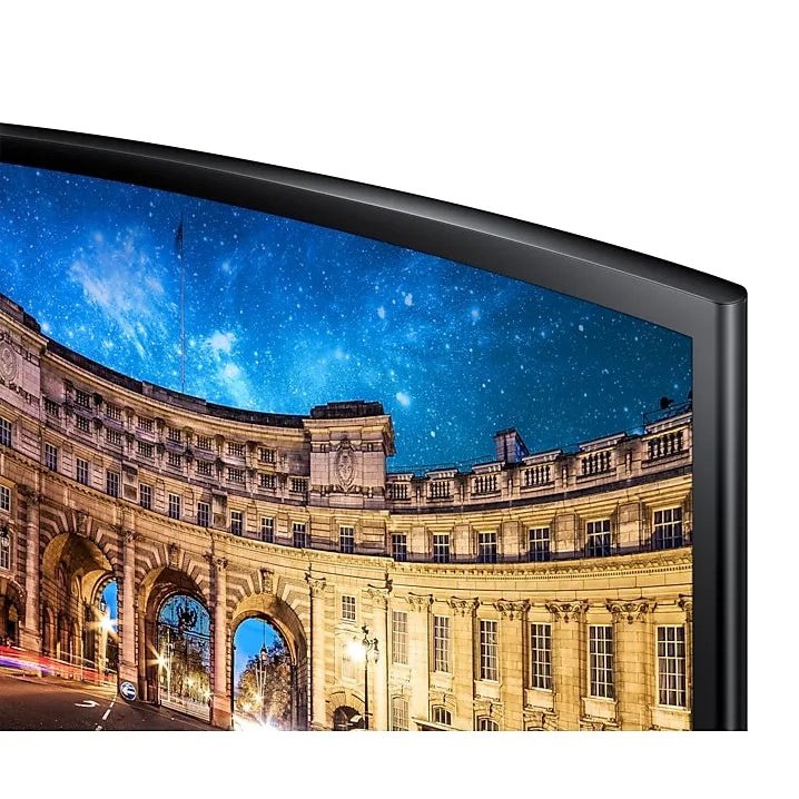 Samsung Lc27F390Fh 26.5'' (16:9) - Curved - Black - 1800R 1920X1080 3000:1 4(Gtg)Ms 60Hz 178° 178° 1Xhdmi Audio Out Til