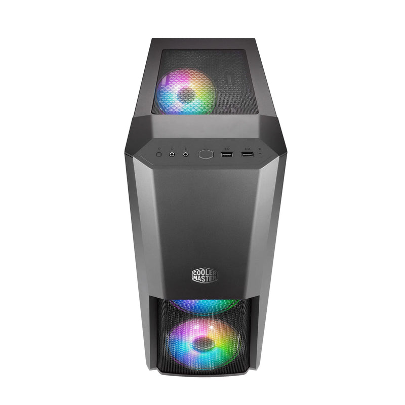 Cooler Master Masterbox Mb500  Atx; Tempered Glass Panel; Argb Controller Included; 3 X 120mm Argb Fans