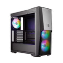 Cooler Master Masterbox Mb500  Atx; Tempered Glass Panel; Argb Controller Included; 3 X 120mm Argb Fans