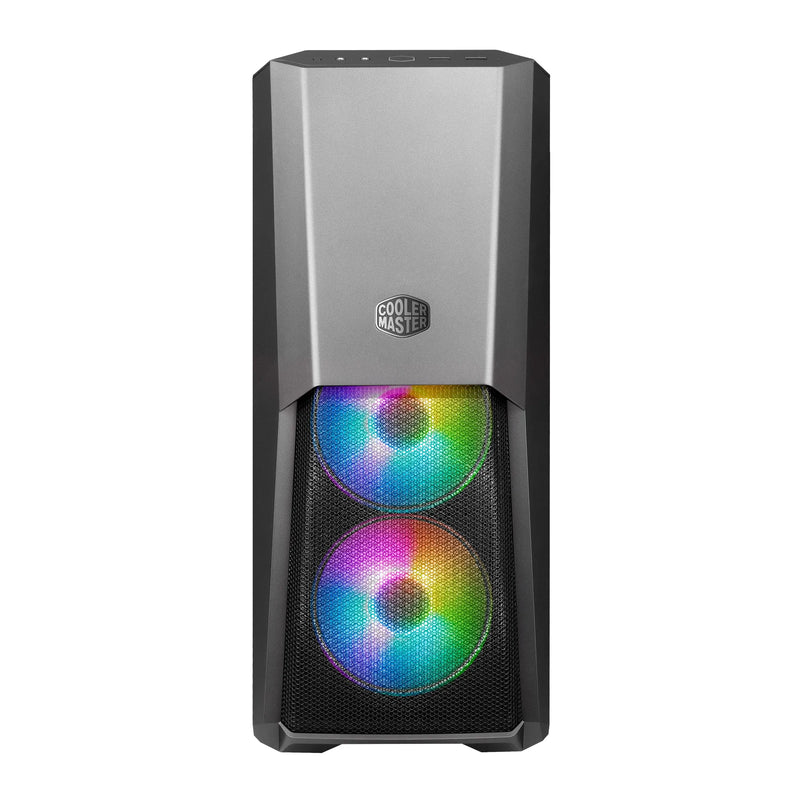 Cooler Master Masterbox Mb500  Atx; Tempered Glass Panel; Argb Controller Included; 3 X 120mm Argb Fans