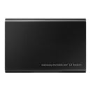 SAMSUNG 2TB T7 TOUCH EXTERNAL SSD - DEEP BLACK