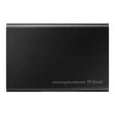 SAMSUNG 2TB T7 TOUCH EXTERNAL SSD - DEEP BLACK