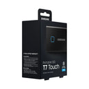 SAMSUNG 2TB T7 TOUCH EXTERNAL SSD - DEEP BLACK