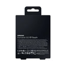 SAMSUNG 2TB T7 TOUCH EXTERNAL SSD - DEEP BLACK