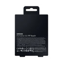 SAMSUNG 2TB T7 TOUCH EXTERNAL SSD - DEEP BLACK