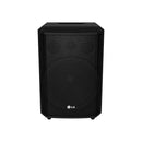 Lg Rm2 Loudspeaker With 15'' Woofer; 2 Mic In; Tripod Compatible; Bluetooth Usb; Sd; Aux In And Out; Handle And Wheels