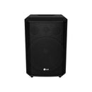Lg Rm2 Loudspeaker With 15'' Woofer; 2 Mic In; Tripod Compatible; Bluetooth Usb; Sd; Aux In And Out; Handle And Wheels
