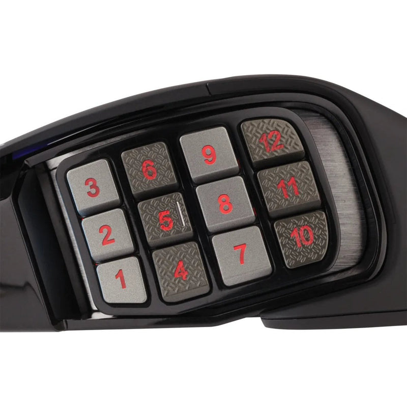 Corsair Scimitar Elite Rgb Optical Moba Mmo Gaming Mouse 18 000 Dp Black
