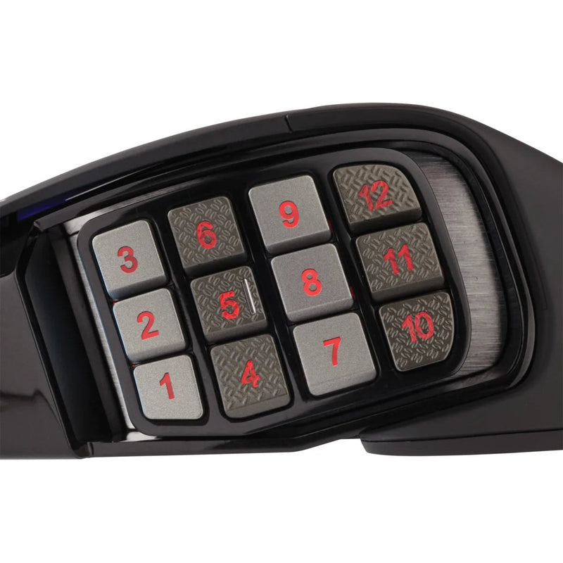 Corsair Scimitar Elite Rgb Optical Moba Mmo Gaming Mouse 18 000 Dp Black