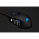 Corsair Scimitar Elite Rgb Optical Moba Mmo Gaming Mouse 18 000 Dp Black