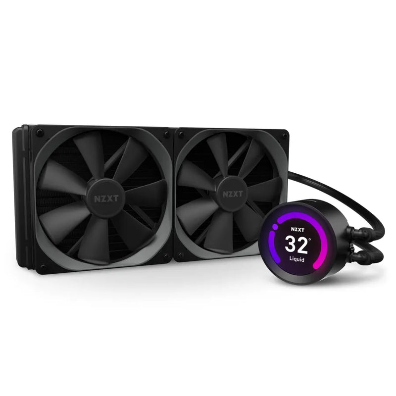 Nzxt Kraken Z63 Aio Cpu Cooler With Customizable Led Display - 280Mm
