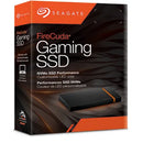 Seagate 500Gb Firecuda Gaming Ssd Portable Usb-C Usb 3.2 Gen 2X2 Technology Transfer Speed Up To 2Gb S Includes Toolkit Soft